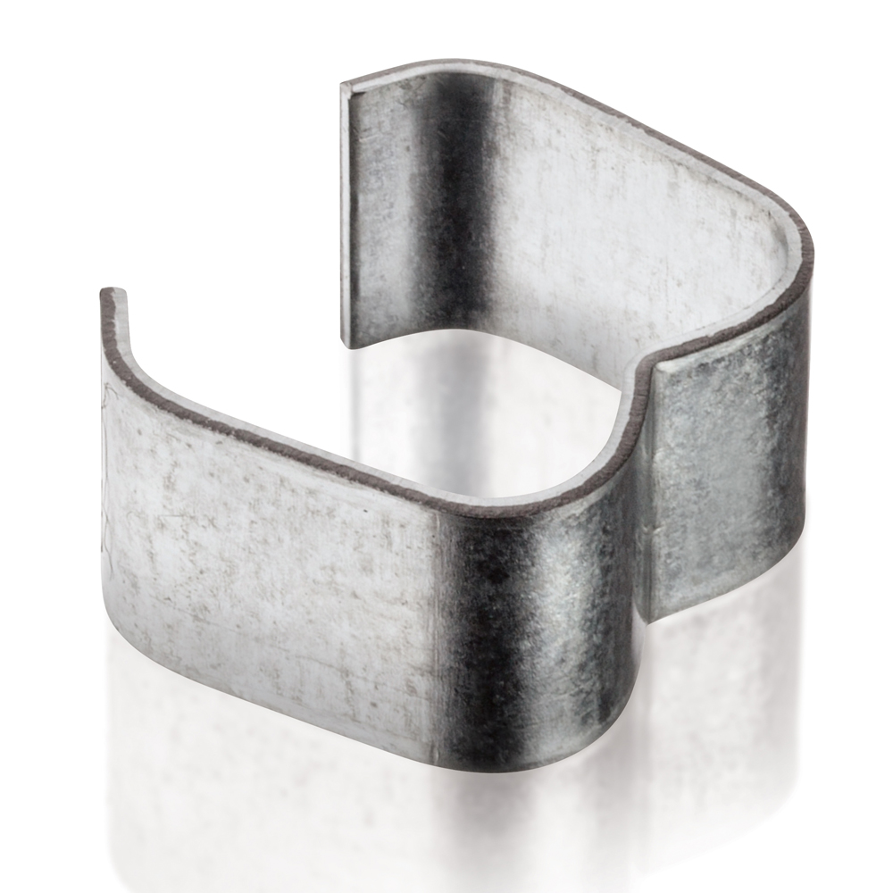 Agrafe simple ép.1,8mm pour tube d.14 Agrafe simple ép.1,8mm pour tube d.14 Sapelcam
